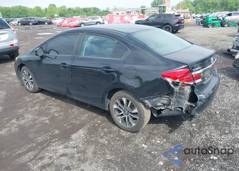 2014 Honda Civic Lx from USA, damaged, VIN 2HGFB2F50EH500988